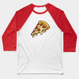 Pepperoni Pizza Yummy Cheese Baseball T-Shirt